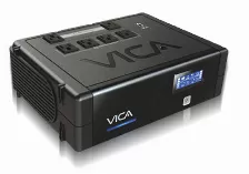 No Break Vica B-flow Revolucion 700 0.7 Kva / 400 W, Entrada 144 V, Salida 120 V, 8 Salidas Ac, Negro
